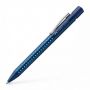 Długopis Faber-Castell Grip 2010, niebieski ciemny, M - 3